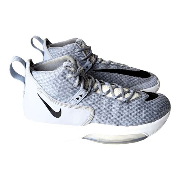 NIKE Zoom Rize TB 'Wolf Grey' Basketball Shoes Size 8 - Picture 3 of 9